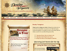 Tablet Screenshot of destinynavigators.org